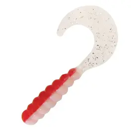 Kalin's 2" Triple Threat Grub 10pk - Red Head