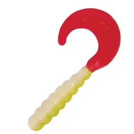 Kalin's 2" Triple Threat Grub 10pk - Bad Blood