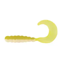 Kalin's 2" Triple Threat Grub 10pk - Acid Rain