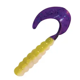 Kalin's 2" Triple Threat Grub 10pk - Acid...