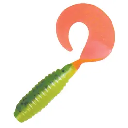 Kalin's 3" Triple Threat Grub 10pk - Fire Tiger