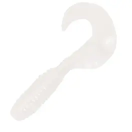 Kalin's 5" Lunker Grub 10pk - White