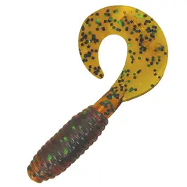 Kalin's 5" Lunker Grub 10pk - Pumpkin S&P...