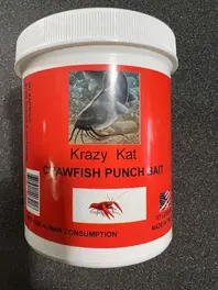 Krazy Kat 1/2gal Punch Bait - Crawfish