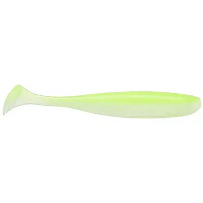 Keitech Easy Shiner 4"Chartreuse Pearl - 7pk