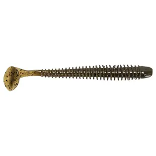 Keitech 4" Swing Impact - Green Pumpkin