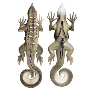Lunkerhunt Skitter Lizard 3/4oz 5.25" - Desert...