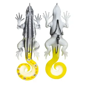 Lunkerhunt Skitter Lizard 3/4oz 5.25" - Whip Tail