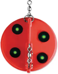 Luhr-Jensen sz1 Dipsy Diver - Red Chartreuse UV