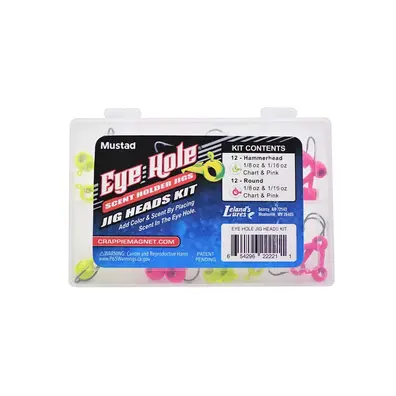 Leland's Lures Eye Hole Kit 24pc Kit 1/8oz and...