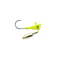 Leland's Lures Fin Spin 1/8oz 3pk - Chartreuse