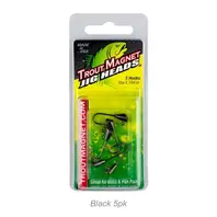 Leland's Lures Trout Magnet Jig Heads - Black