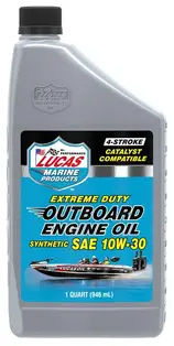 Lucas Oil Synthetic SAE 10W-30 Outboard Engine...