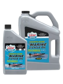 Lucas Oil Synthetic Blend 2-Cycle Marine Oil Quart
