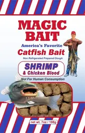 Magic Bait Catfish Cubes 7oz - Shrimp