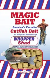 Magic Bait Catfish Cubes 7oz - Whopper Shad