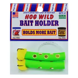 Magic Bait Holder Tube Green 2pk