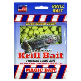 Magic Bait Krill Trout Bait - Chartreuse