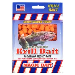 Magic Bait Krill Trout Bait - Orange