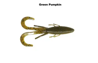 Missile Baits Baby D Stroyer 10ct - Green Pumpkin