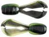 Missile Baits Mini D Chunk 5ct - Black Neon