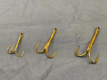 Meat Hunter Barbless Treble Hooks 12pk - 10/0