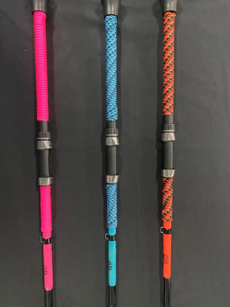 Meat Hunter Flex 8' 1pc Cast White Blank, Blue...