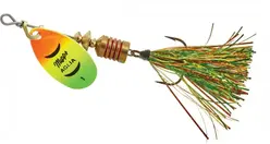 Mepps 1/8oz Aglia Flashabou - Hot Firetiger -...