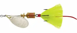 Mepps 1/8oz Aglia Silver - Yellow