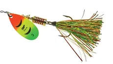 Mepps 1/4oz Aglia Flashabou - Hot Firetiger -...