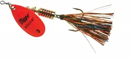 Mepps 1/4oz Aglia Flashabou - Hot Orange -...