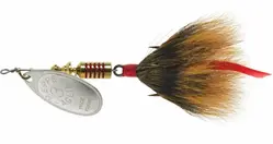 Mepps 1/4oz Aglia Silver/Brown