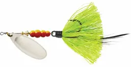 Mepps 1/2oz Aglia Silver/Chartreuse
