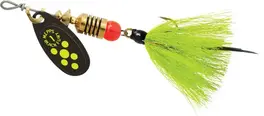 Mepps 1/8oz Black Fury Chartreuse