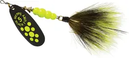 Mepps 1/2oz Black Fury Chartreuse