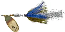 Mepps 1/4oz Bronze Slammer Dressed Treble -...