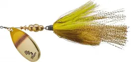 Mepps 1/4oz Bronze Slammer Dressed Treble -...