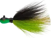 Mepps 3/8oz Bucktail Jig - Black/Chartreuse