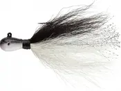 Mepps 3/8oz Bucktail Jig - Black/White