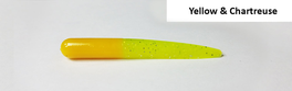 2.5" Muddy Water Baits - Yellow & Chartreuse