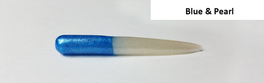 2.5" Muddy Water Baits - Blue & Pearl
