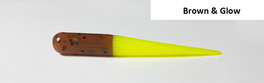 2.5" Muddy Water Baits - Brown & Glow
