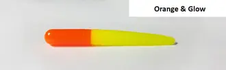 2.5" Muddy Water Baits - Orange & Glow