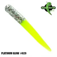 2.5" Muddy Water Baits - Platinum & Glow