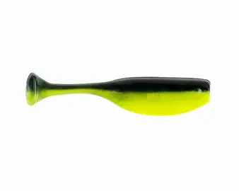 NetBait Baitfuel 2" NanoSwim Black Chartreuse