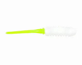 NetBait Baitfuel 2" NanoSnak White/Chartreuse