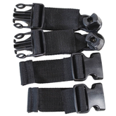 NuCanoe BlackPak Pro Track Straps