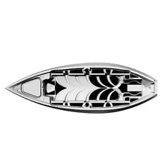 Nichols Lures NuCanoe F10 - Black w/ Charcoal...
