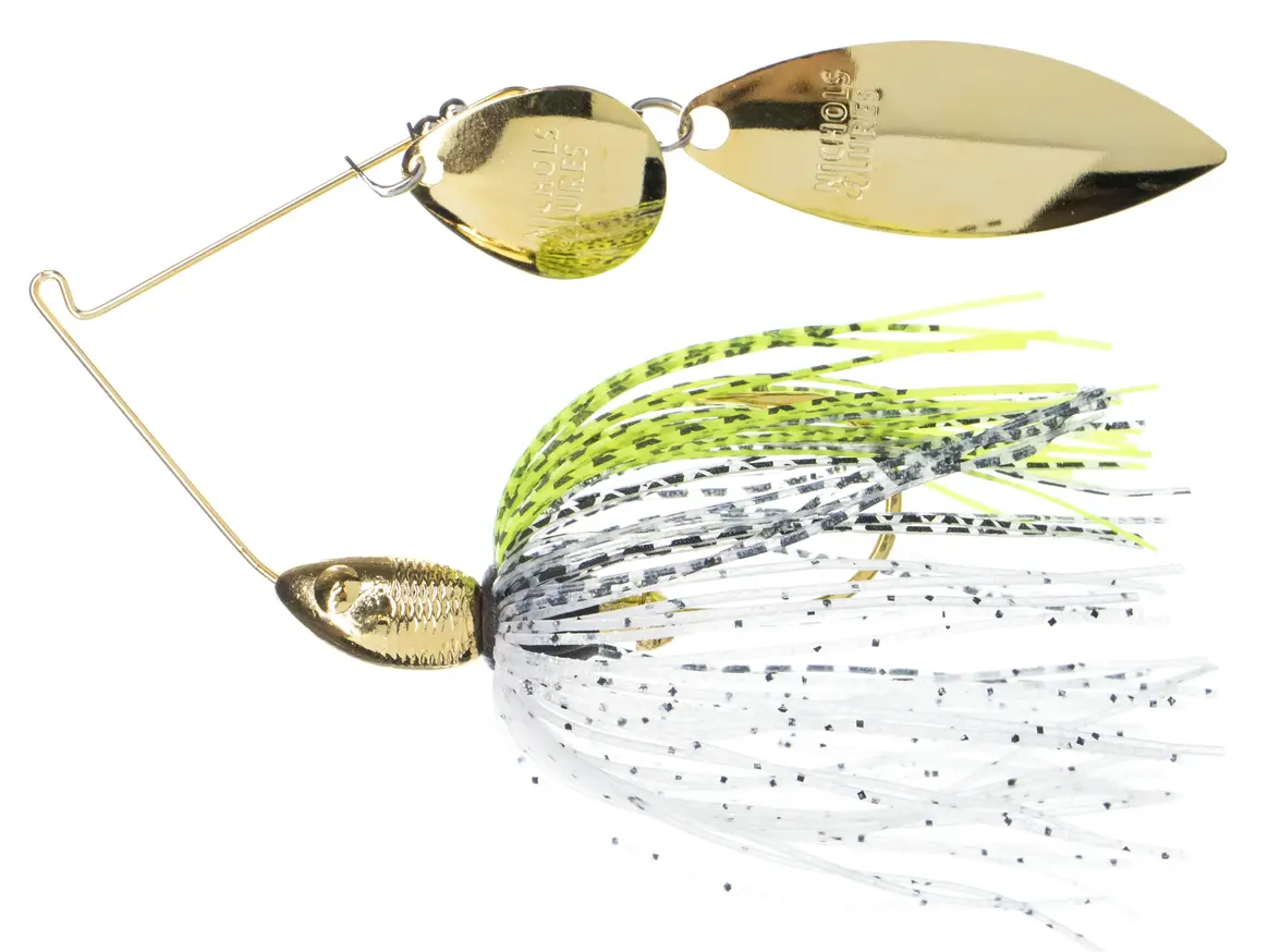 Nichols Lures Catalyst Spinnerbait, Chartreuse...