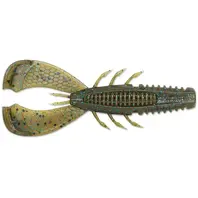 CrushCity Cleanup Craw 3 Green Pumpkin Blue